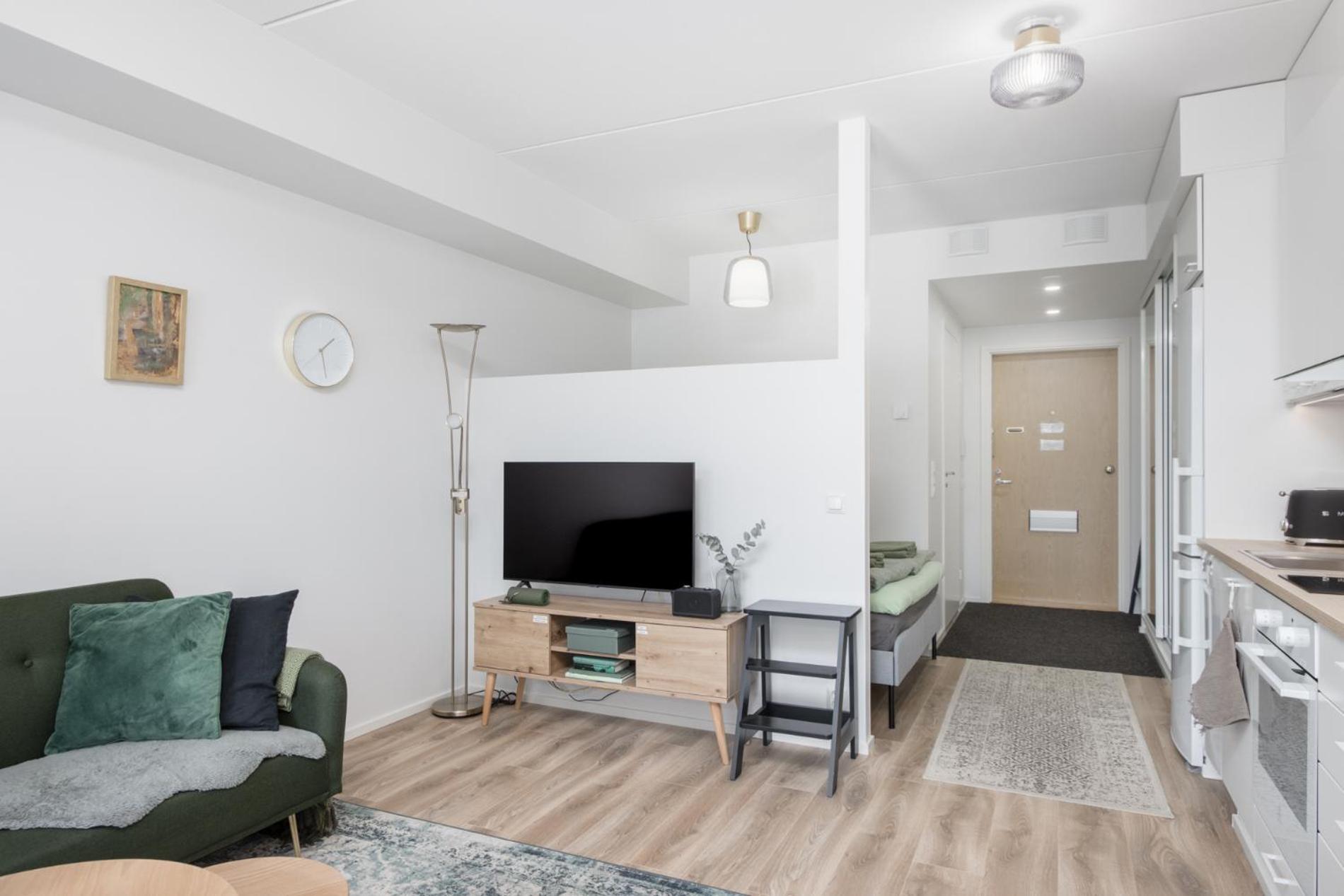 New Studio Apartment With Free Parking Kuopio Esterno foto