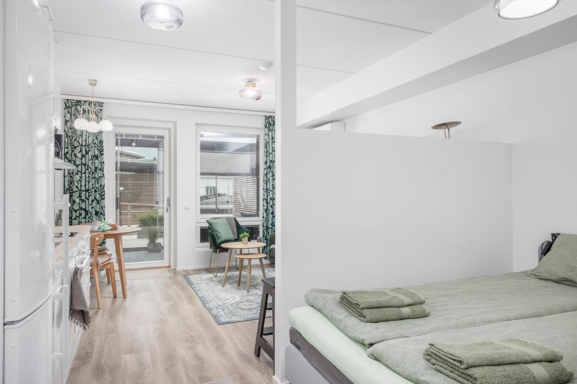 New Studio Apartment With Free Parking Kuopio Esterno foto